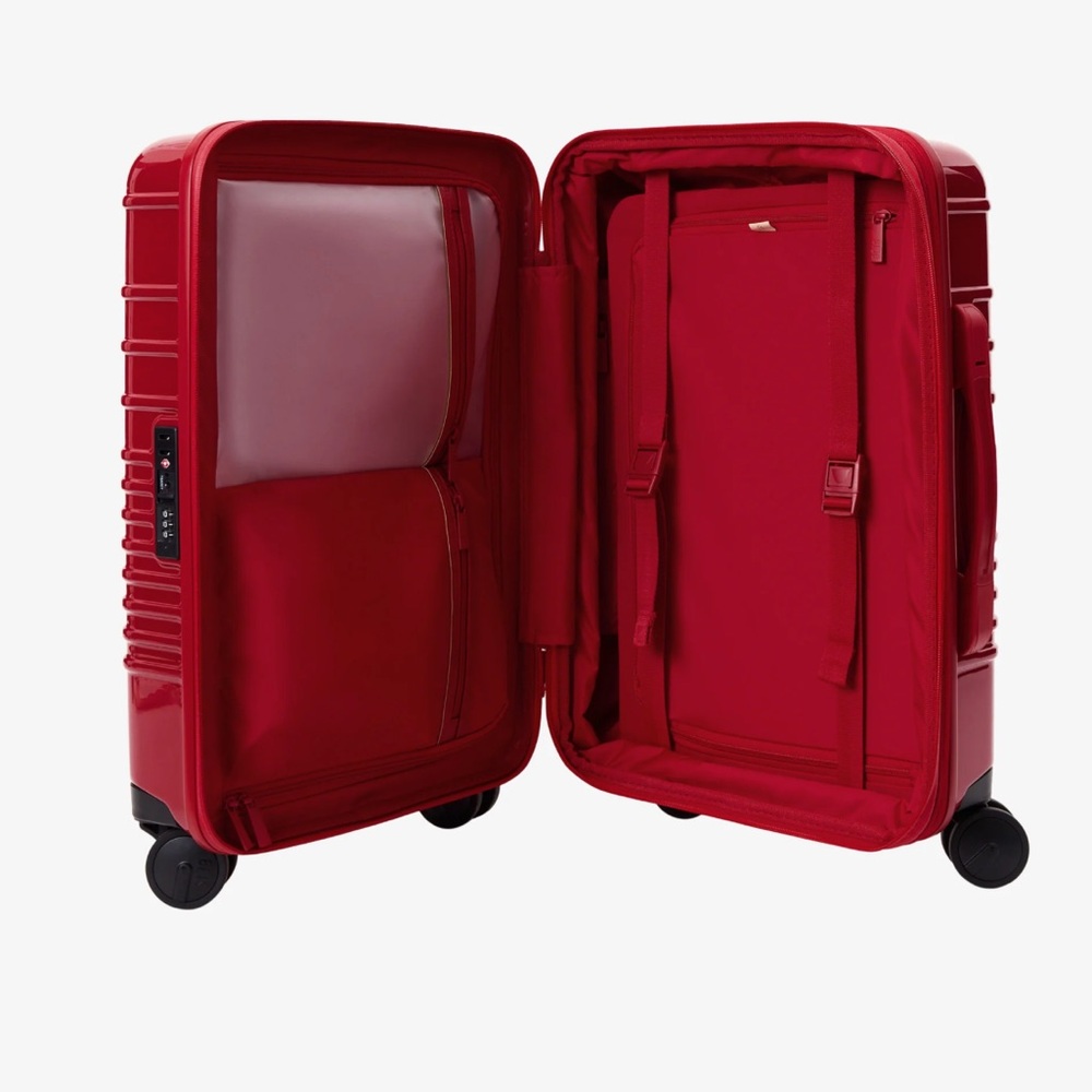 SOLD ON DEPOP BÉIS The Carry-On Roller in Text Me Red NWT - Picture 9 of 10